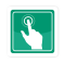 Design élégant avec touches tactiles et procédures de configuration qui ne nécessitent qu'un seul doigt Design élégant avec touches tactiles et procédures de configuration qui ne nécessitent qu'un seul doigt