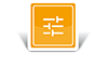 Either current values or setpoints can be displayed Either current values or setpoints can be displayed