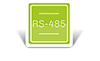 RS-485 MODBUS port to connect the device via serial port RS-485 MODBUS port to connect the device via serial port