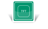 Grafische TFT-Farbanzeige mit Full Touchscreen