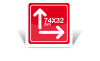 Standard size 3 DIN modules.